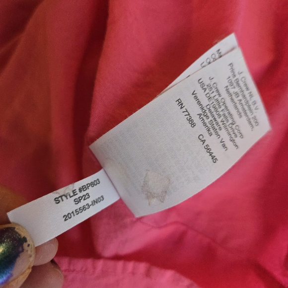 J. Crew Vibrant Pink Eyelet Tiered Skirt Vneck Ruffle Sleeveless Midi Dress - Picture 7 of 12